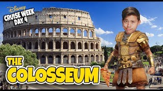 I CONQUERED ROME!!! COLOSSEUM & VATICAN! Disney Magic Mediterranean CRUISE WEEK - Day 4