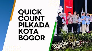 Quick Count Pilkada Kota Bogor : Dedie -Jenal Mutaqin Unggul