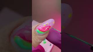 Летний дизайн и мысли об ошибках) #верхниеформы #дизайногтей #nailart