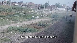 Pakistan Railway: Millat Express leaving Chiniot Railway Station