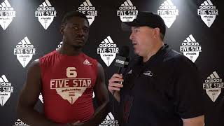 Derrick McClendon Highlights Rivals Camp Series Five Star Atlanta 2018