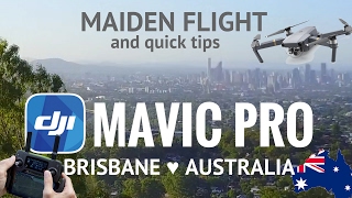 DJI MAVIC PRO - MAIDEN FLIGHT - BRISBANE