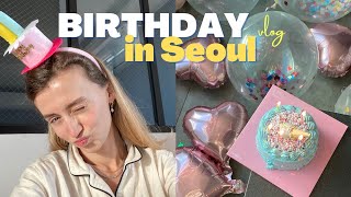 Celebrating my Birthday in Seoul VLOG | ice-cream cake, Avatar 2