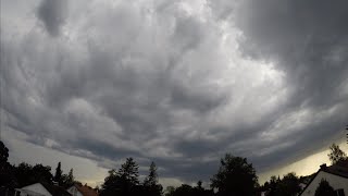 Timelapse 4K -  Gewitterwolken über Ottobrunn