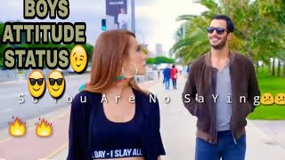 👨Boys😎 Attitude🔥🔥 Status For Girls😛😘 || Whatsapp Status ||