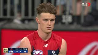 Melbourne forward Bailey Fritsch in the game of his life