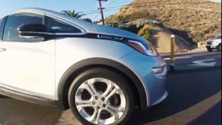 1st  drive in Santa Monica, California 2017 Chevrolet Bolt EV