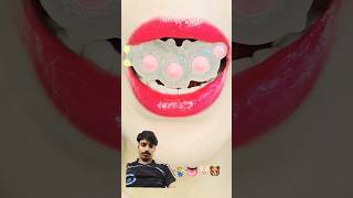 ASMR EMOJI FOOD 코하쿠토 먹방 kohakuto mukbang eating sounds #shorts