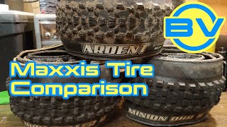 Maxxis Mountain Bike Tire Comparison