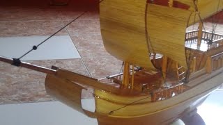 miniature kapal pinisi, miniatur perahu pinisi