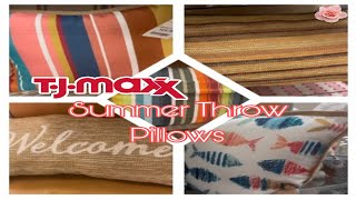 TJ Maxx Throw Pillows/Home Decor | Browse With Me | Come With Me