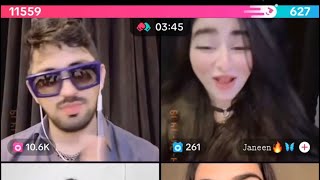 Mr patloo says shivany and janeen is my sister on live tiktok|| JuttSabb