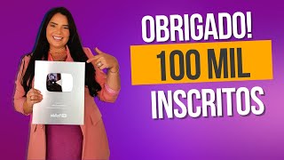 OBRIGADO TURMA! Somos 100 mil