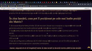 Notificare Importanta pentru o eficienta maxima