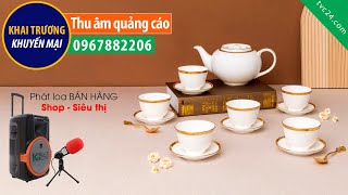 Thu âm Quảng cáo Gốm sứ Bát Tràng Xuân Hằng 1 giá