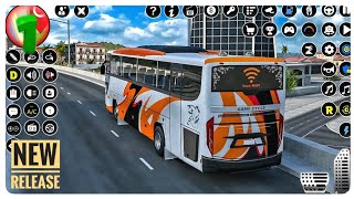 Coach Bus Simulator Gameplay | New Release | Android | Minute Gameplay