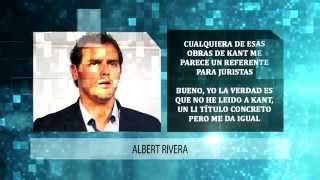 [BREVES] Albert Rivera Persigue a Kant