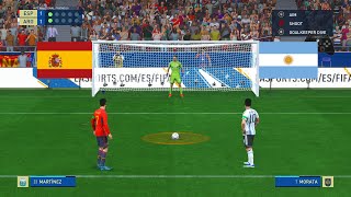 FIFA23 - SPAIN vs ARGENTINA | MORATA vs MESSI | PENALTYSHOOTOUT | GAMEPLAY PC