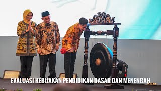 Pembukaan Rapat Koordinasi Evaluasi Kebijakan Pendidikan