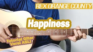 (Tutorial Gitar) Happiness - Rex Orange County