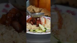 Aromatic Roast Chicken Rice Hot Selling Roast Duck Cha Siu Malaysia Street Food 铭记烧腊烧鸡鸭饭