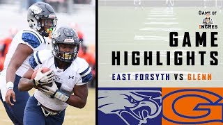 East Forsyth vs Glenn Week 9 Highlights | Triad HS FB