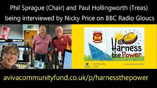 Harness the Power (Crowdfunder) BBC Radio Gloucestershire Interview with Dursley Rugby Club