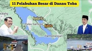 11 Pelabuhan Penyebrangan di Danau Toba