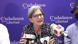 Conferencia de prensa de Ciudadanos por la Libertad