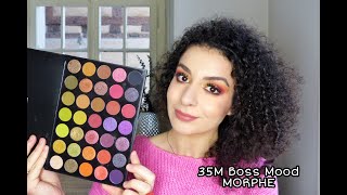 Morphe 35M Boss Mood Palette - MAKEUP Tutorial !