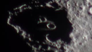 Gli anelli di Clavius. Filmati i rari anelli di luce lunari.