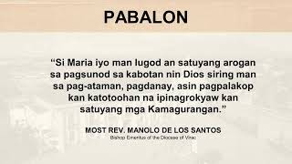 NINTH DAY OF THE NOVENA MASS IN HONOR OF OUR LADY OF PEÑAFRANCIA (September 21, 2024 • 6:00 a.m.)