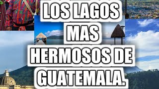 LOS LAGOS MAS GRANDES Y HERMOSOS DE GUATEMALA. 🇬🇹🏖️🌊| genialix chapín.