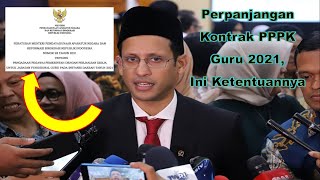 Perpanjangan Kontrak PPPK Guru 2021, Ini Ketentuannya