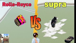 Rolls-Royce vs Supra DROP test | who will win🤔?