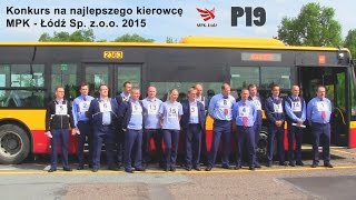 Konkurs na najlepszego kierowcę MPK - Łódź. 20.06.2015