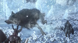 Dark Souls 3 Boss Fight: Champion's Gravetender/Gravetender Greatwolf