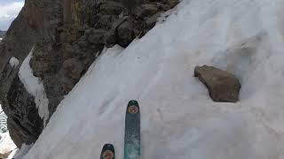 Skiing July 4th in CO Backcountry