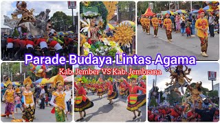 Meriahnya Parade Budaya dan Lintas Agama