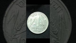 1954 ONE RUPEES 3000/VALUE RARE COIN #@ BOMBAY MINT ONE RUPEES REAL INFORMATION #@ YOUTUBE SORTS #