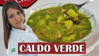 COMO FAZER CALDO VERDE | Chef Sharon Oliveira