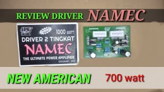 REVIEWS DRIVER NAMEC||NEW AMERICAN#reviews #kitdriver_namec#NAMEC#NEW_AMERICAN