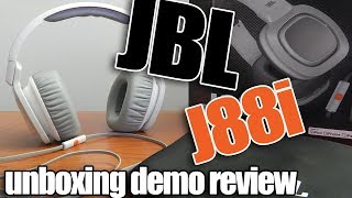 JBL J88i Headphones Unboxing and Review