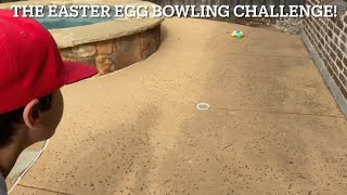 The Easter Egg Bowling Challenge! (W/ my brother)