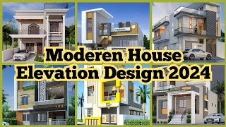 Moderen House Elevation Design 2024