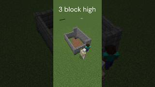 Minecraft Iron Farm #shorts