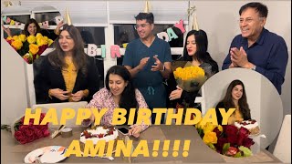 AMINA’S SURPRISE BIRTHDAY 🎁PARTY🥳🎉AGAIN