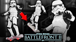 SKATEBOARDING Stormtrooper! - Star Wars Battlefront 2 (Funny Mod)