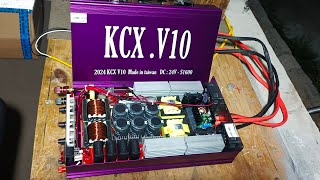 lên cho ae mẫu máy mới KCX.V10-24V chuyên đánh vợt thả cáp sông hồ lớn