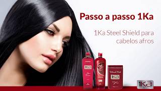 Passo a Passo 1Ka Steel Shield Thermo Acrylic - Cabelo Afro